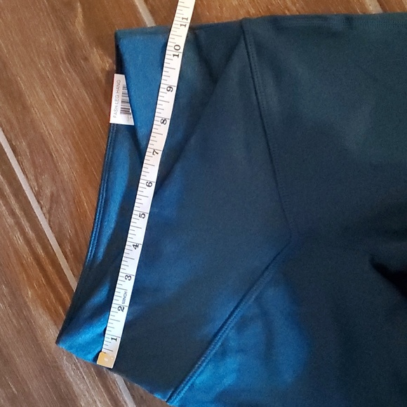 NWT Jenni Full Length Leggings Cross Band Front Legion Blue Women XS - Picture 7 of 10